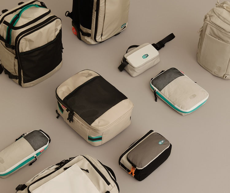 スーツケース用パッキングキューブ6個 圧縮 ストレージバッグ グレー Bagsmartパッキングキューブでストレスフリーな旅行をする方法