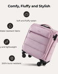 Bagsmart 16" Personal Item Carry on Luggage BAGSMART