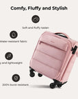 Bagsmart 16" Personal Item Carry on Luggage BAGSMART