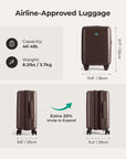 Getaway 20" Carry-On BAGSMART
