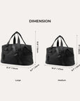 Zoraesque Duffel Black - BAGSMART