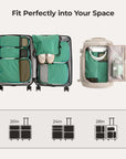 Blast 6PCS Compression Travel Packing Cubes - BAGSMART