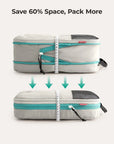 Blast 6PCS Compression Travel Packing Cubes - BAGSMART