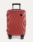 Globetrotter 20" Hardside Rolling Carry-on Stylish Suitcase - BAGSMART