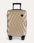 Globetrotter 20" Hardside Rolling Carry-on Stylish Suitcase - BAGSMART
