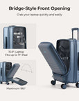 Getaway 20'' Carry-on: Front-Opening BAGSMART