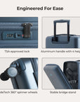 Getaway 20'' Carry-on: Front-Opening BAGSMART
