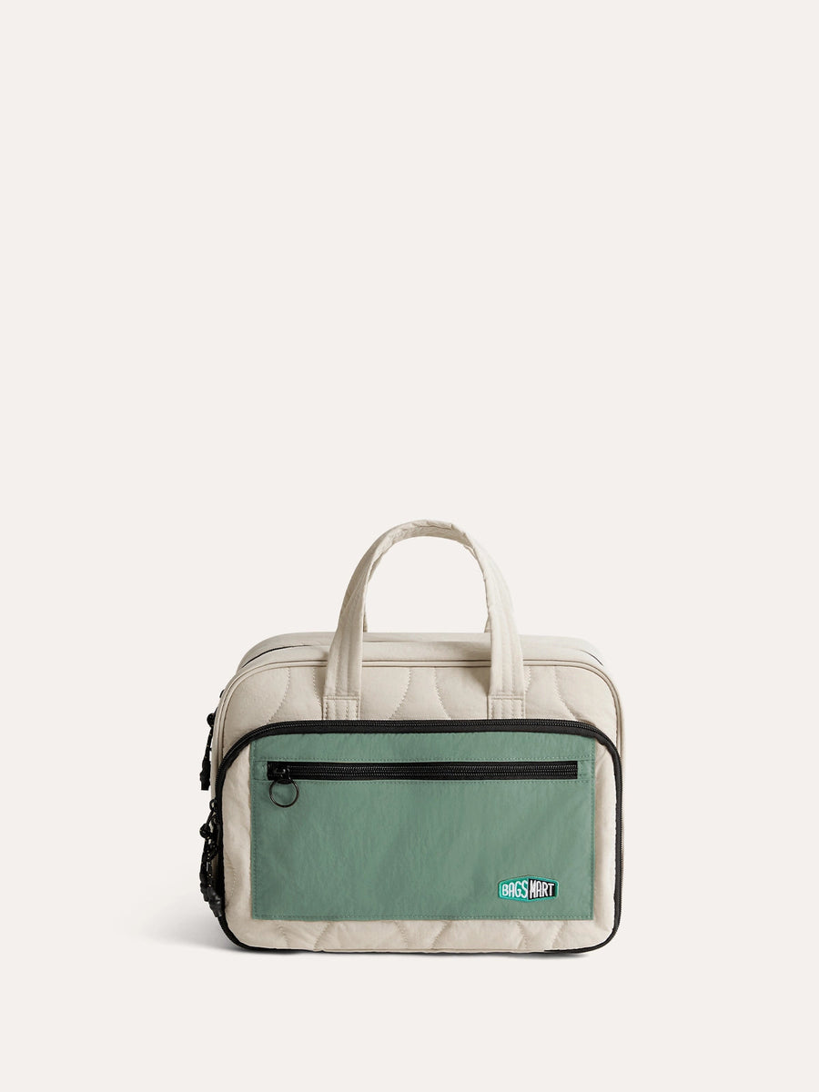 BAGSMART Paz Hanging Toiletry Bag for Travel, CELADON BAGSMART Paz Hanging Toiletry Bag for Travel, CELADON