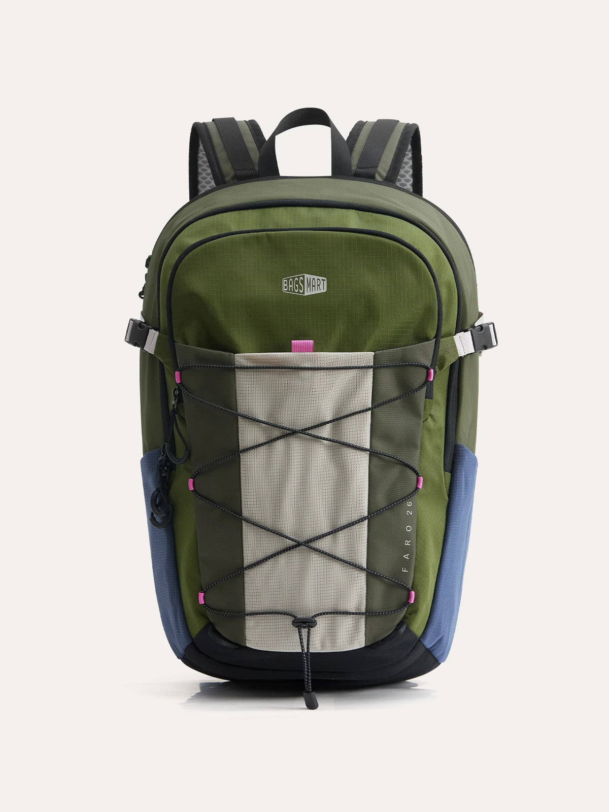 bagsmart laptop backpack 28L Blast Travel Best Carry On Backpack, Beige and a comfort BAGSMART 17" Laptop Backpack for