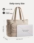 The Bubble 20L Puffy 15.6" Laptop Work Tote BAGSMART