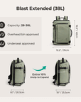 Blast Travel Backpack BAGSMART