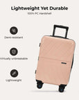 Daren 20 Inch Lightweight Hardside Carry-On Suitcase - BAGSMART
