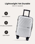 Daren 20 Inch Lightweight Hardside Carry-On Suitcase - BAGSMART
