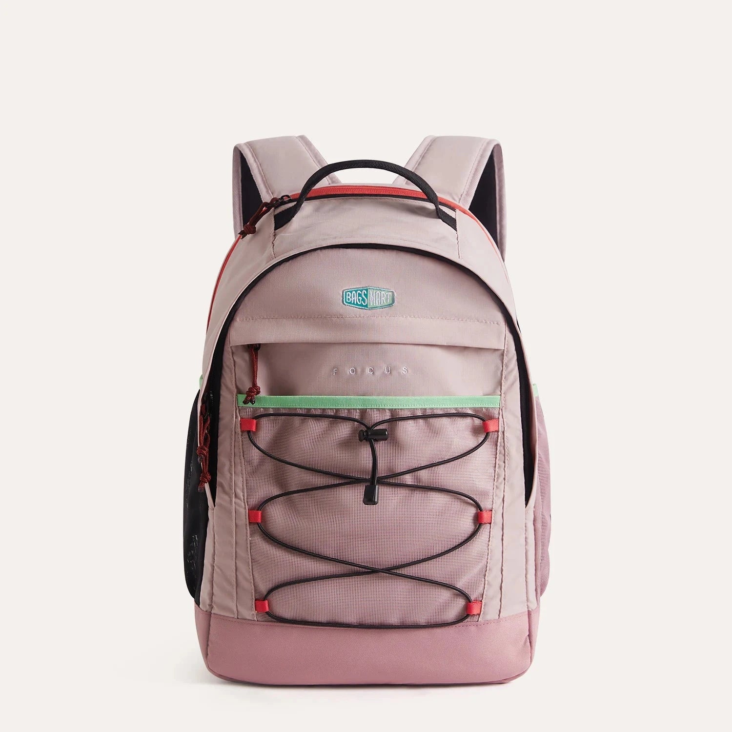 BAGSMART Focus 26L Upright School Laptop Backpack, Lotus