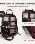 Paz 23L Backpack BAGSMART