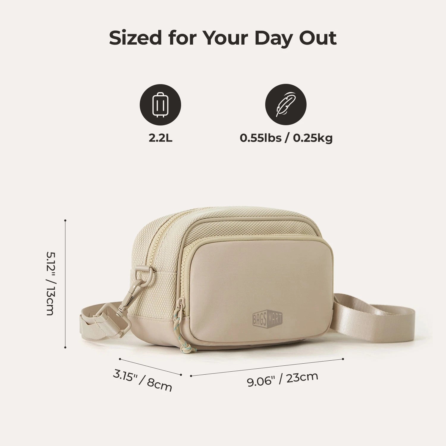 REIKI Crossbody – Compact Travel Bag - Image 4