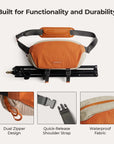 Soar 6L Camera Sling Bag with Tripod Holder - BAGSMART