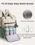 Walker 25L Featherlight Travel Diaper Backpack - BAGSMART
