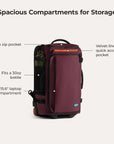 Blast 43L Roller Backpack BAGSMART
