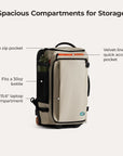 Blast 43L Roller Backpack BAGSMART