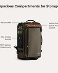 Blast 43L Roller Backpack BAGSMART