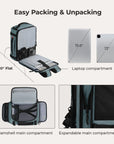 Blast Mesh Travel Backpack BAGSMART