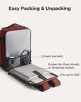 Blast-Quick Access 28L-38L Carry On Travel Backpack - BAGSMART
