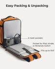 Blast-Quick Access 28L-38L Carry On Travel Backpack - BAGSMART