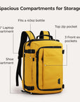 Blast-Quick Access 28L-38L Carry On Travel Backpack - BAGSMART