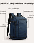 Blast-Quick Access 28L-38L Carry On Travel Backpack - BAGSMART