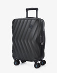 Globetrotter 20" Hardside Rolling Carry-on Stylish Suitcase - BAGSMART
