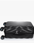 Globetrotter 20" Hardside Rolling Carry-on Stylish Suitcase - BAGSMART