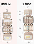 Medium Hanging Travel Makeup Organizer - BAGSMART