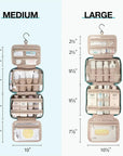 Medium Hanging Travel Makeup Organizer - BAGSMART