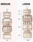 Medium Hanging Travel Makeup Organizer - BAGSMART