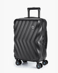Globetrotter 20" Hardside Rolling Carry-on Stylish Suitcase - BAGSMART