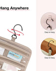 Medium Hanging Travel Makeup Organizer - BAGSMART