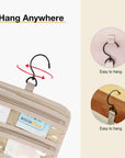 Medium Hanging Travel Makeup Organizer - BAGSMART
