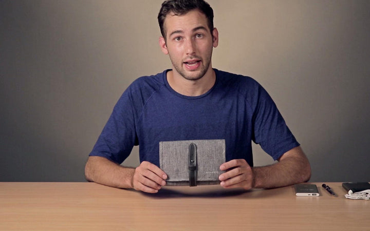 YouTube Video of BAGSMART Compact Travel Cable Organizer Portable Electronics Accessories Bag - BAGSMART