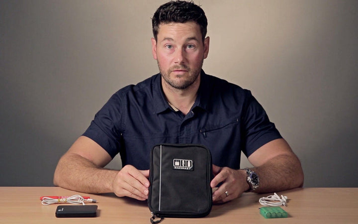 YouTube Video of BAGSMART Travel Universal Cable Organizer - BAGSMART