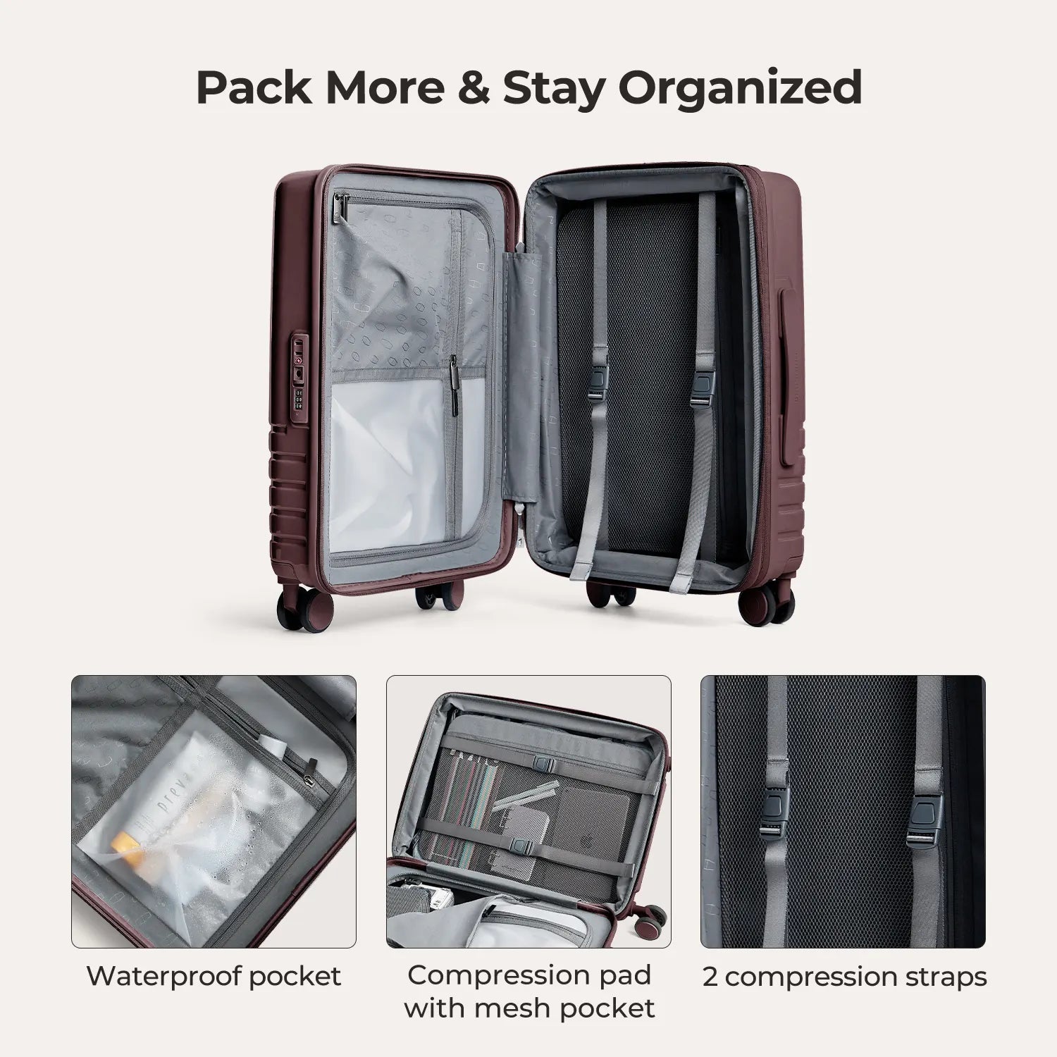 Getaway 20" Carry-On BAGSMART
