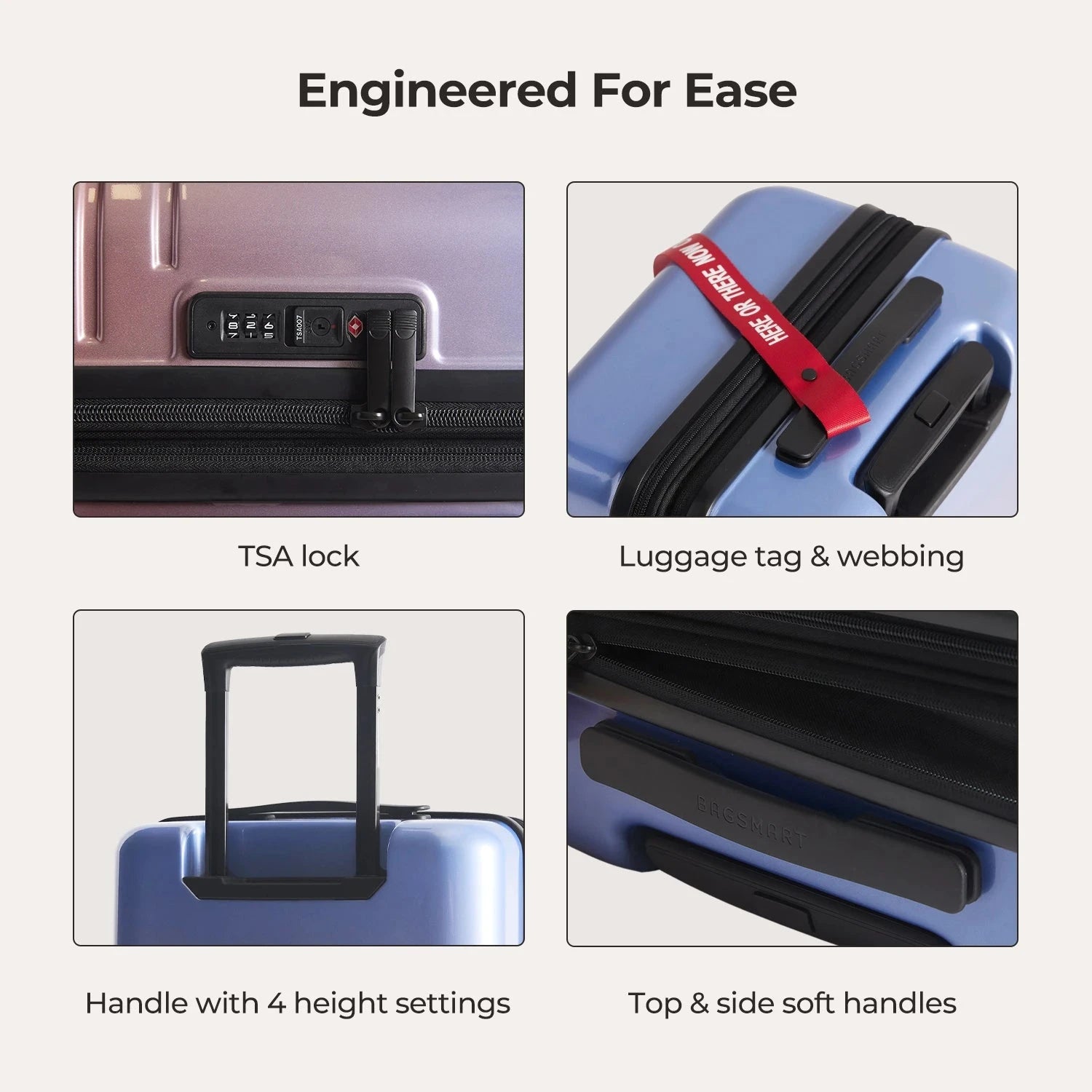 Getaway 20" Carry-On BAGSMART