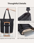 21L_Tote_Thoughtful_Details_with_luggage_detachable_shoulder_strap_Black