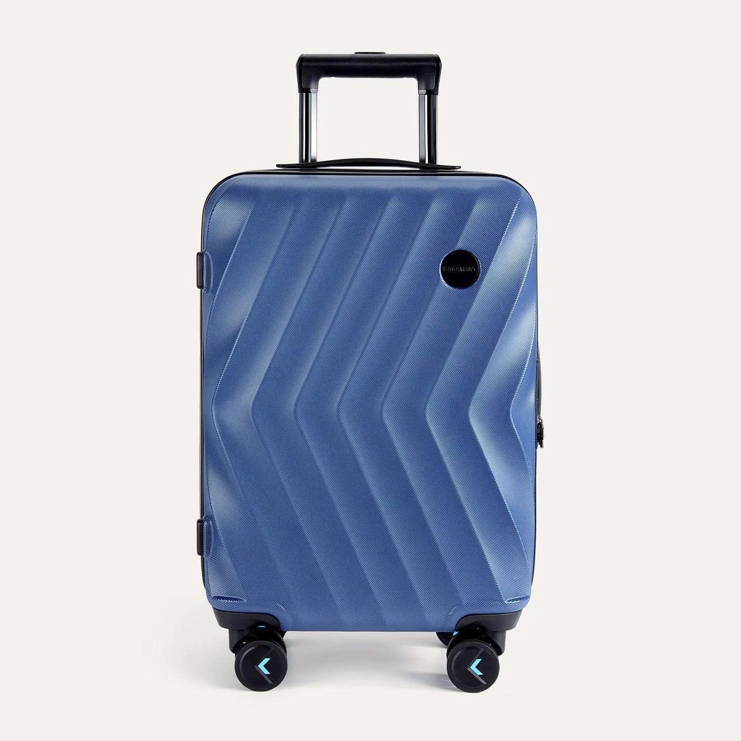 Globetrotter 20" Hardside Rolling Carry-on Stylish Suitcase - BAGSMART
