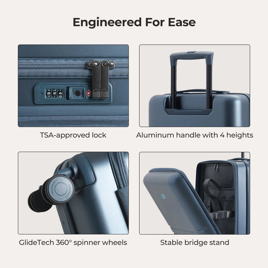 Getaway 20'' Carry-on: Front-Opening BAGSMART