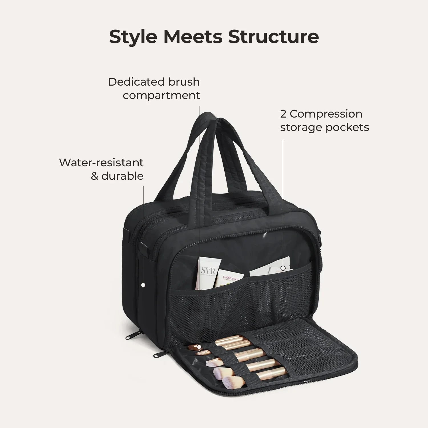 Crush Hanging Toiletry Bag BAGSMART