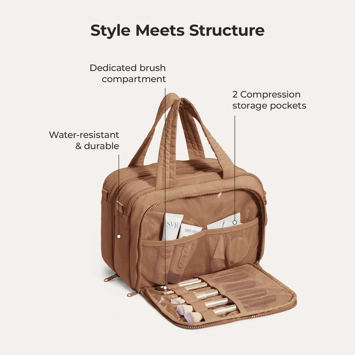 Crush Hanging Toiletry Bag BAGSMART