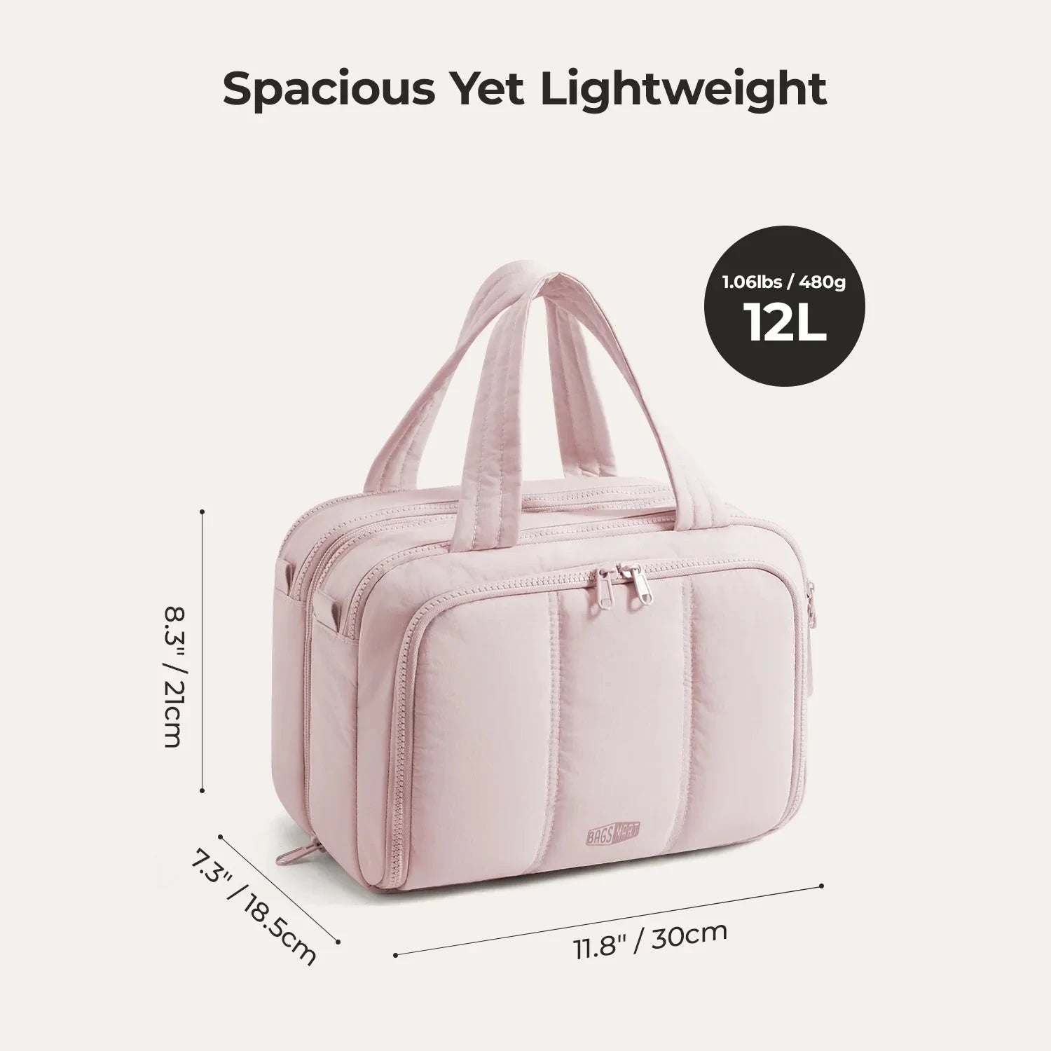 Crush Hanging Toiletry Bag BAGSMART