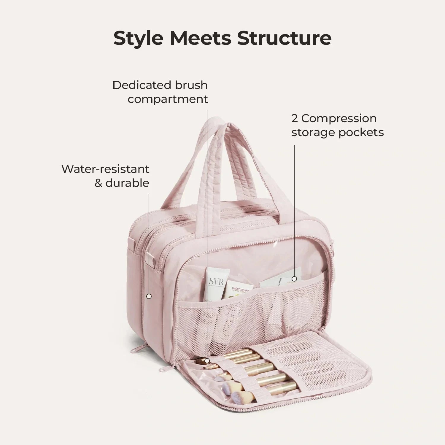 Crush Hanging Toiletry Bag BAGSMART