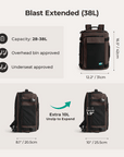 Blast Mesh Travel Backpack BAGSMART